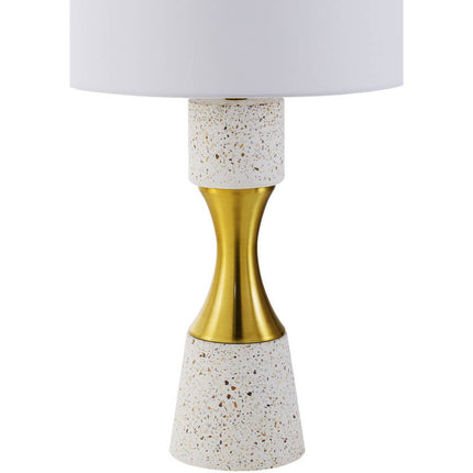 Monty Rustic White/Gold Table Lamp Home Decor > Lighting > Lamp > Table Lamps TriadCommerceInc