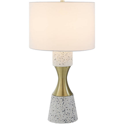 Monty Rustic White Table Lamp Home Decor > Lighting > Lamp > Table Lamps TriadCommerceInc