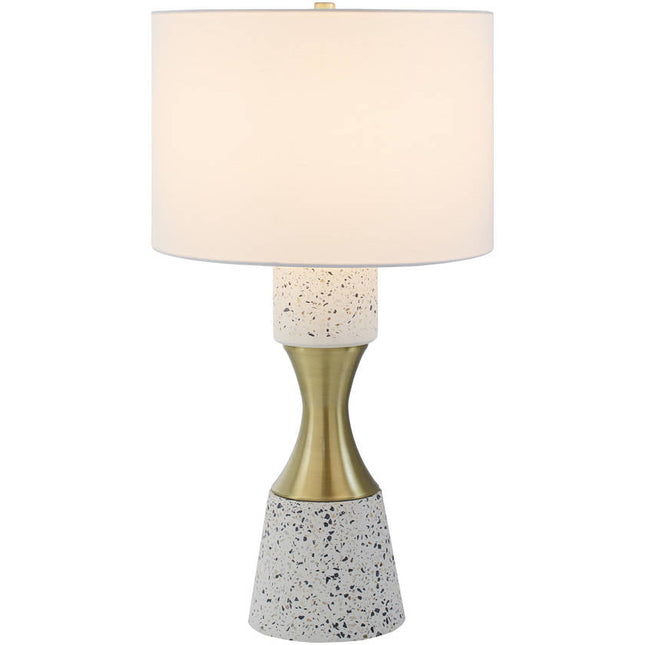 Monty Rustic White Table Lamp Home Decor > Lighting > Lamp > Table Lamps TriadCommerceInc