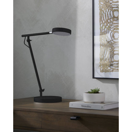 Von Rustic Black Table Lamp Lighting TriadCommerceInc