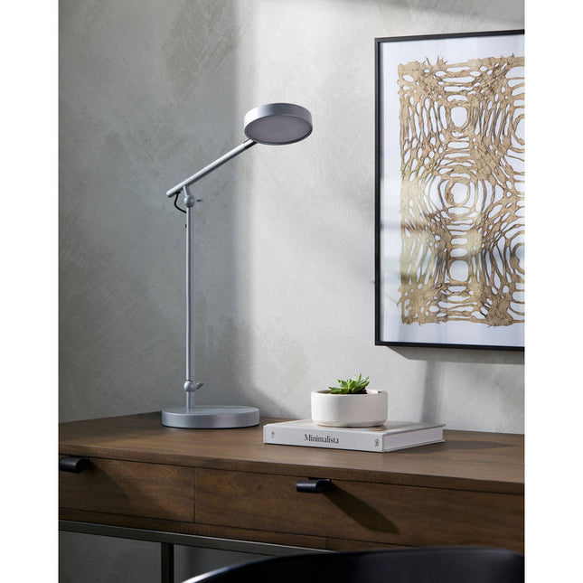 Von Rustic Silver Gray Table Lamp Home Decor > Lighting > Lamp > Table Lamps TriadCommerceInc