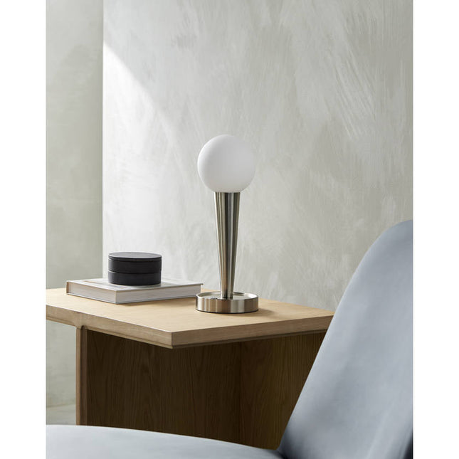 Dorchester Modern Metallic - Nickel Table Lamp Home Decor > Lighting > Lamp > Table Lamps TriadCommerceInc