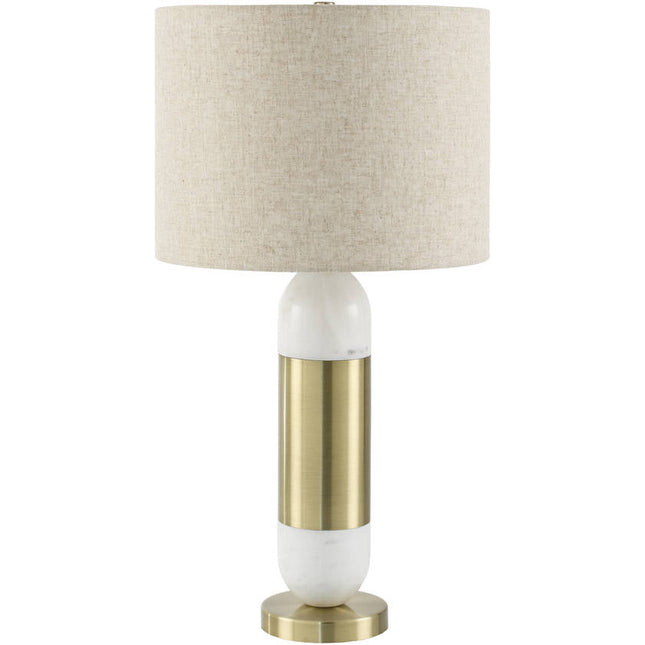 Monte Modern Metallic - Nickel Table Lamp Home Decor > Lighting > Lamp > Table Lamps TriadCommerceInc 29"H x 15"W x 15"D