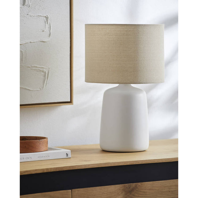 Juprelle Modern White Table Lamp Home Decor > Lighting > Lamp > Table Lamps TriadCommerceInc