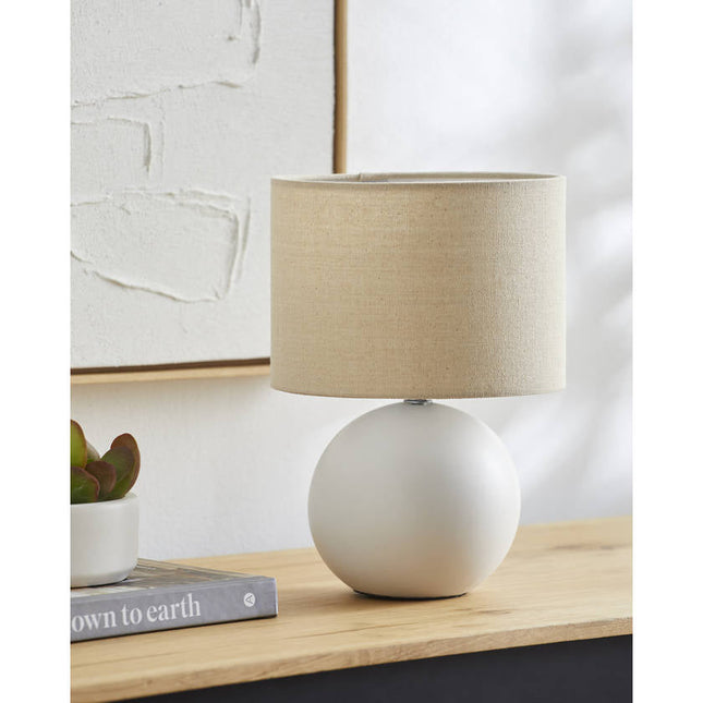 Donelle Modern White Table Lamp Home Decor > Lighting > Lamp > Table Lamps TriadCommerceInc