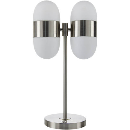 Kevyn Modern Metallic - Nickel Table Lamp Lighting TriadCommerceInc