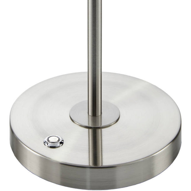 Navin Modern Metallic - Nickel Table Lamp Home Decor > Lighting > Lamp > Table Lamps TriadCommerceInc
