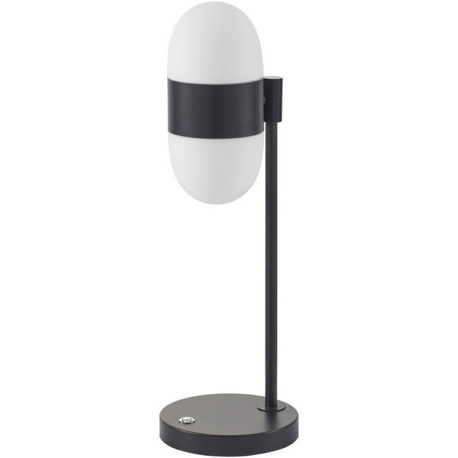 Lorena Modern Black Table Lamp Home Decor > Lighting > Lamp > Table Lamps TriadCommerceInc 20"H x 6"W x 6"D