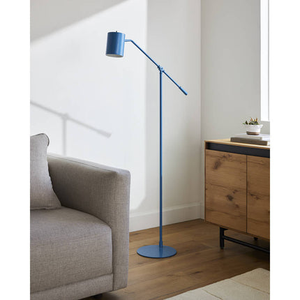 Talin Rustic Blue Floor Lamp Home Decor > Lighting > Lamp > Floor Lamps TriadCommerceInc