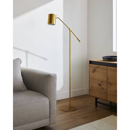 Talin Rustic Gold Floor Lamp Home Decor > Lighting > Lamp > Floor Lamps TriadCommerceInc