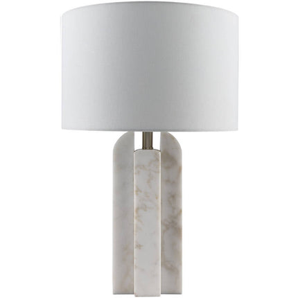Elspeth Global White Table Lamp Home Decor > Lighting > Lamp > Table Lamps TriadCommerceInc 26"H x 16"W x 16"D