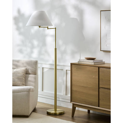 Gerren Rustic Metallic - Brass Floor Lamp Home Decor > Lighting > Lamp > Floor Lamps TriadCommerceInc