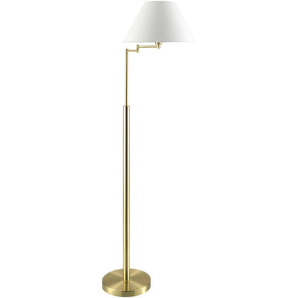 Gerren Rustic Metallic - Brass Floor Lamp Home Decor > Lighting > Lamp > Floor Lamps TriadCommerceInc 64"H x 11"W x 11"D