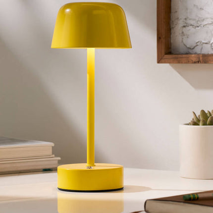 Myka Traditional Bright Yellow Table Lamp Home Decor > Lighting > Lamp > Table Lamps TriadCommerceInc