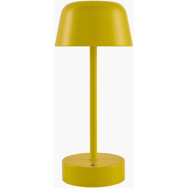 Myka Traditional Bright Yellow Table Lamp Home Decor > Lighting > Lamp > Table Lamps TriadCommerceInc 11"H x 5"W x 5"D