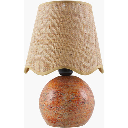 Keaira Traditional Red Table Lamp Home Decor > Lighting > Lamp > Table Lamps TriadCommerceInc 12"H x 8"W x 8"D