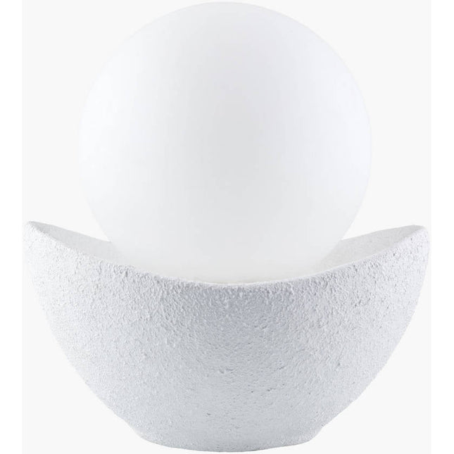 Ashten Traditional White Table Lamp Home Decor > Lighting > Lamp > Table Lamps TriadCommerceInc 13"H x 14"W x 14"D