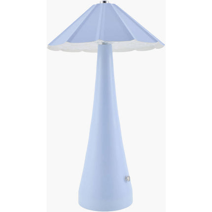 Zaynah Traditional Blue Table Lamp Home Decor > Lighting > Lamp > Table Lamps TriadCommerceInc 13"H x 7"W x 7"D