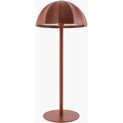 Fady Traditional Orange Table Lamp Home Decor > Lighting > Lamp > Table Lamps TriadCommerceInc 14"H x 6"W x 6"D