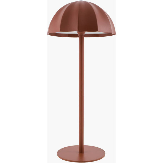 Fady Traditional Orange Table Lamp Home Decor > Lighting > Lamp > Table Lamps TriadCommerceInc 14"H x 6"W x 6"D