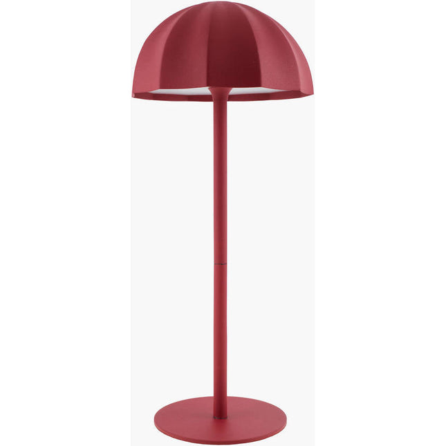 Fady Traditional Red Table Lamp Home Decor > Lighting > Lamp > Table Lamps TriadCommerceInc 14"H x 6"W x 6"D