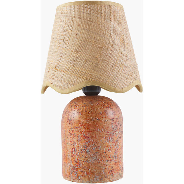 Ira Traditional Red Table Lamp Home Decor > Lighting > Lamp > Table Lamps TriadCommerceInc 14"H x 8"W x 8"D