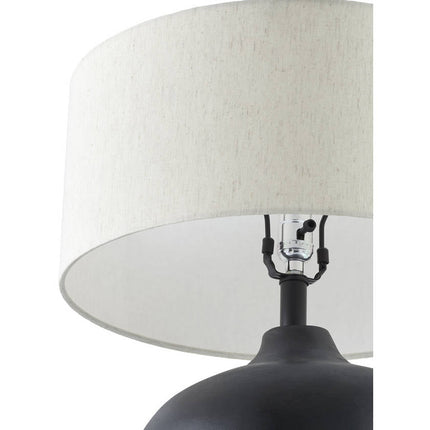 Christyna Rustic Black Table Lamp Home Decor > Lighting > Lamp > Table Lamps TriadCommerceInc