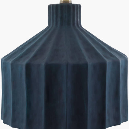 Malky Traditional Dark Blue Table Lamp Home Decor > Lighting > Lamp > Table Lamps TriadCommerceInc