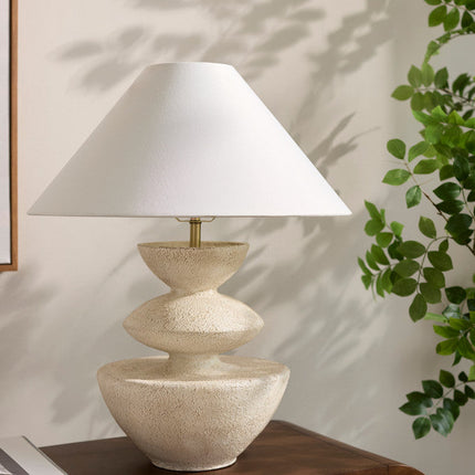 Shaquala Traditional White Table Lamp Home Decor > Lighting > Lamp > Table Lamps TriadCommerceInc