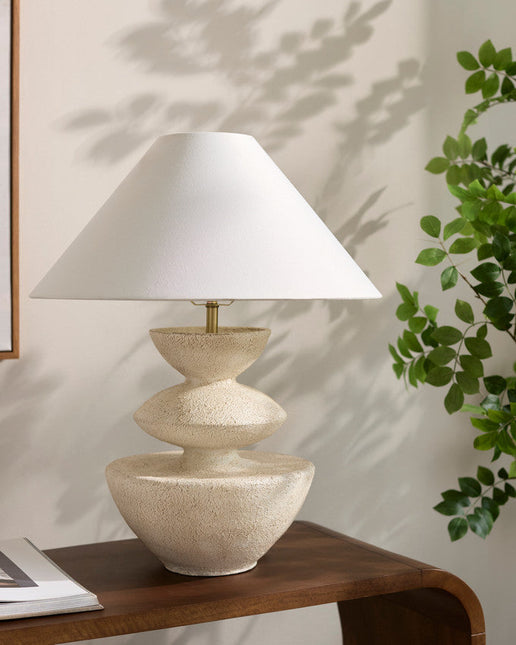 Shaquala Traditional White Table Lamp Home Decor > Lighting > Lamp > Table Lamps TriadCommerceInc