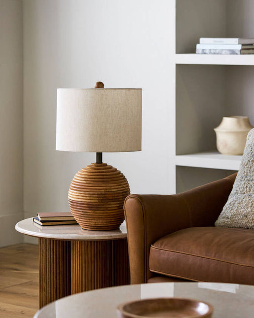 Tiffiney Rustic Brown Table Lamp Home Decor > Lighting > Lamp > Table Lamps TriadCommerceInc
