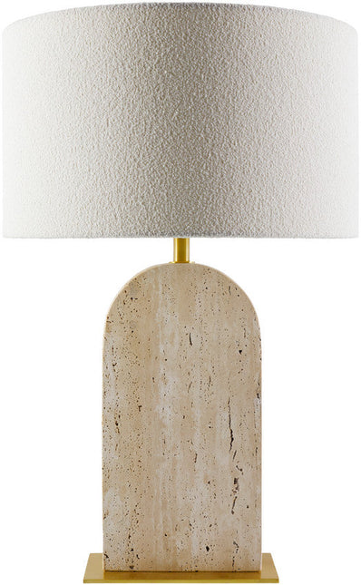 Deborah Modern Beige Table Lamp Home Decor > Lighting > Lamp > Table Lamps TriadCommerceInc 24"H x 16"W x 16"D
