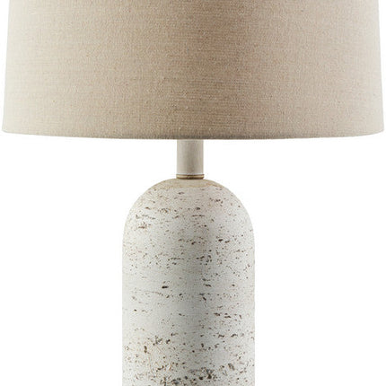 Meir Traditional White Table Lamp Lighting TriadCommerceInc 25"H x 15"W x 15"D