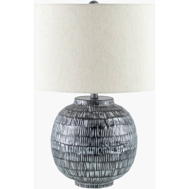 Bre Rustic Black Table Lamp Home Decor > Lighting > Lamp > Table Lamps TriadCommerceInc 26"H x 16"W x 16"D
