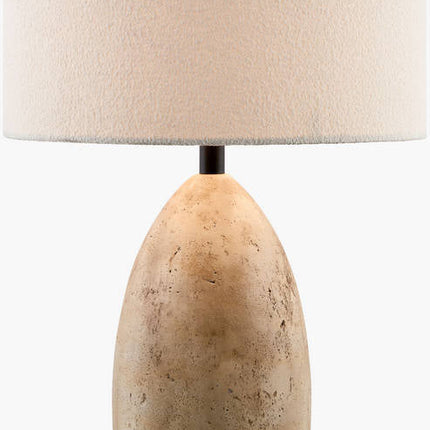 Howard Traditional Brown/White Table Lamp Lighting TriadCommerceInc
