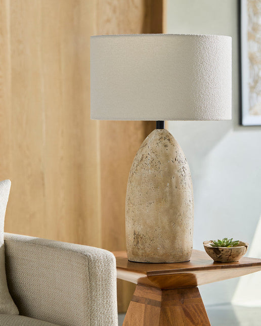 Howard Traditional Brown/White Table Lamp Lighting TriadCommerceInc