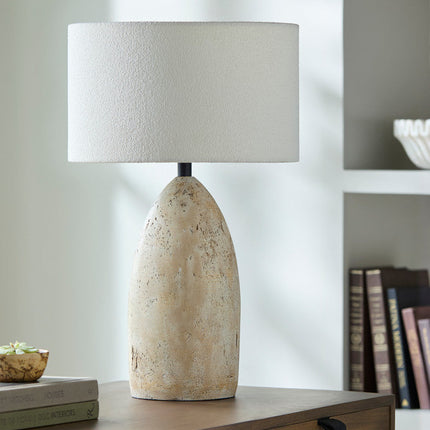 Howard Traditional Brown/White Table Lamp Lighting TriadCommerceInc