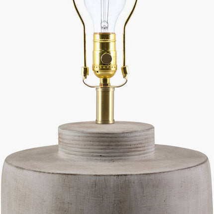 Omayra Traditional Gray Table Lamp Lighting TriadCommerceInc