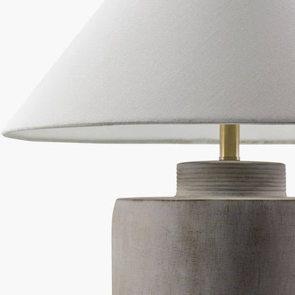 Omayra Traditional Gray Table Lamp Lighting TriadCommerceInc