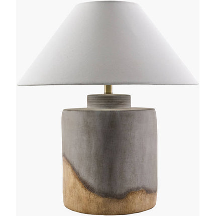 Omayra Traditional Gray Table Lamp Lighting TriadCommerceInc 27"H x 22"W x 22"D