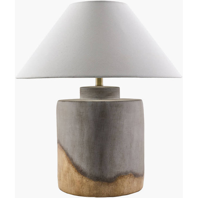 Omayra Traditional Gray Table Lamp Lighting TriadCommerceInc 27"H x 22"W x 22"D