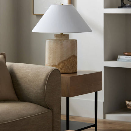 Omayra Traditional Khaki Table Lamp Home Decor > Lighting > Lamp > Table Lamps TriadCommerceInc