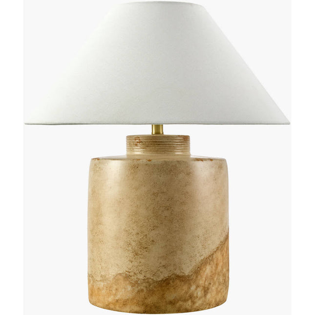Omayra Traditional Khaki Table Lamp Home Decor > Lighting > Lamp > Table Lamps TriadCommerceInc 27"H x 22"W x 22"D