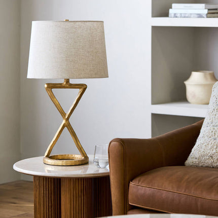Nada Rustic Gold Table Lamp Home Decor > Lighting > Lamp > Table Lamps TriadCommerceInc