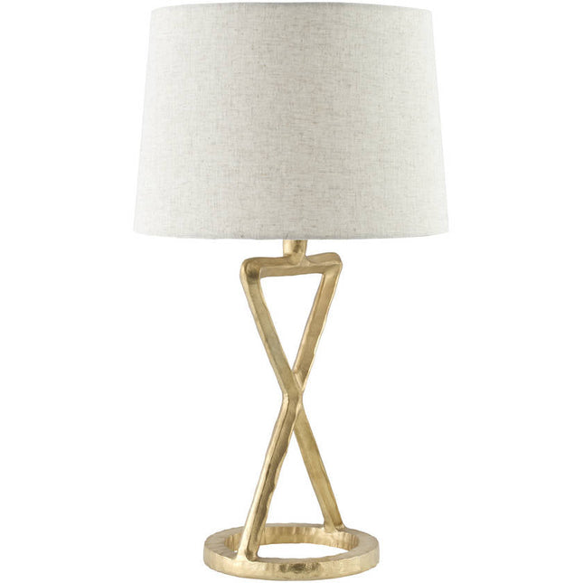 Nada Rustic Gold Table Lamp Home Decor > Lighting > Lamp > Table Lamps TriadCommerceInc 29"H x 16"W x 16"D