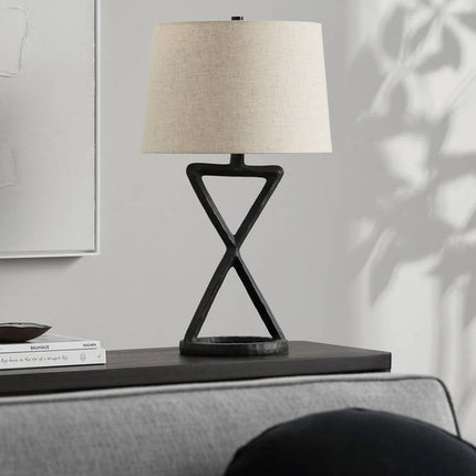 Nada Rustic Black Table Lamp Home Decor > Lighting > Lamp > Table Lamps TriadCommerceInc