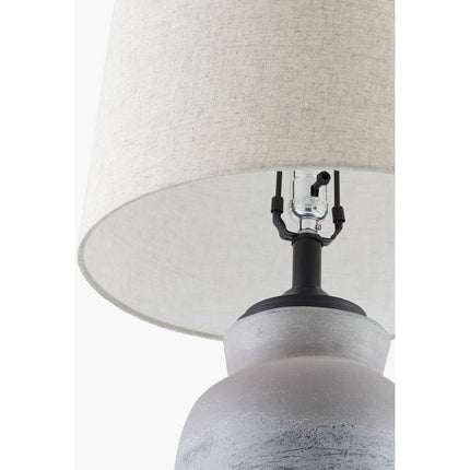 Avis Rustic Gray Table Lamp Home Decor > Lighting > Lamp > Table Lamps TriadCommerceInc