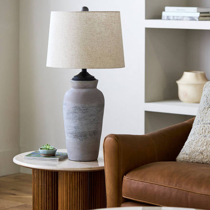 Avis Rustic Gray Table Lamp Home Decor > Lighting > Lamp > Table Lamps TriadCommerceInc