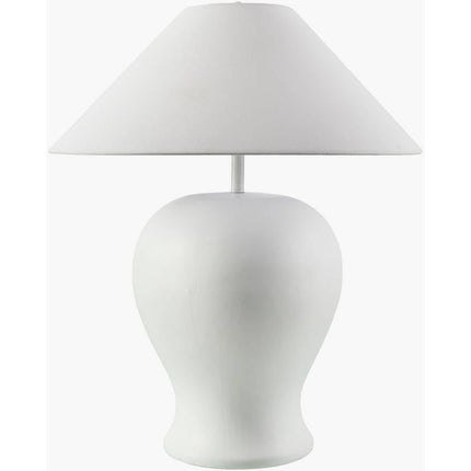 Shaketa Traditional White Floor Lamp Home Decor > Lighting > Lamp > Floor Lamps TriadCommerceInc 33"H x 27"W x 27"D