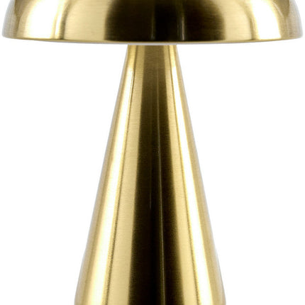 Tairra Traditional Metallic - Brass Table Lamp Home Decor > Lighting > Lamp > Table Lamps TriadCommerceInc 8"H x 6"W x 6"D